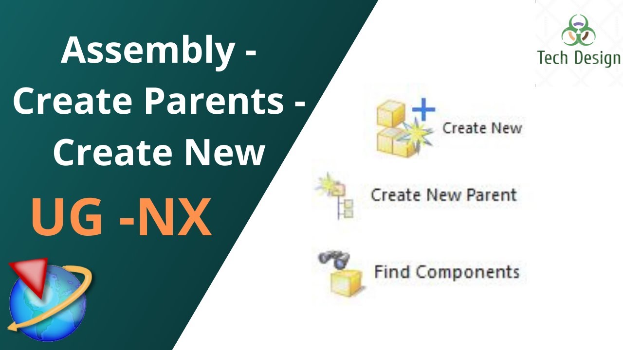 Unigraphics NX — Учебные пособия по сборке || Создание нового компонента || Создание новых родите...