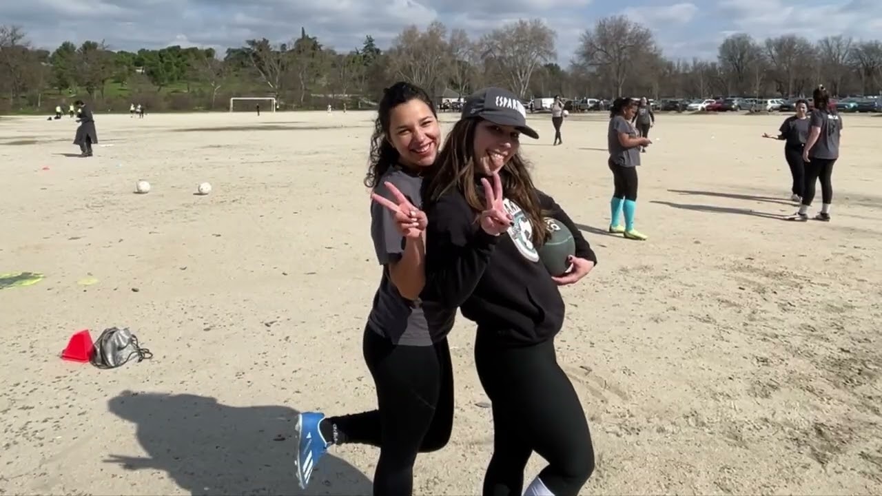 Entrenamiento de kickingball 