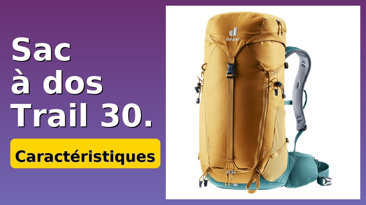 AVIS (2025) : Sac à dos Trail 30. DÉTAILS ESSENTIELS