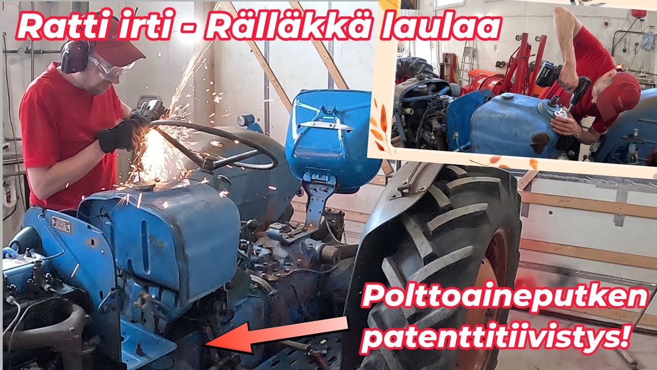 Fordson DEXTA -61 - HÄTÄHUOLTO #2