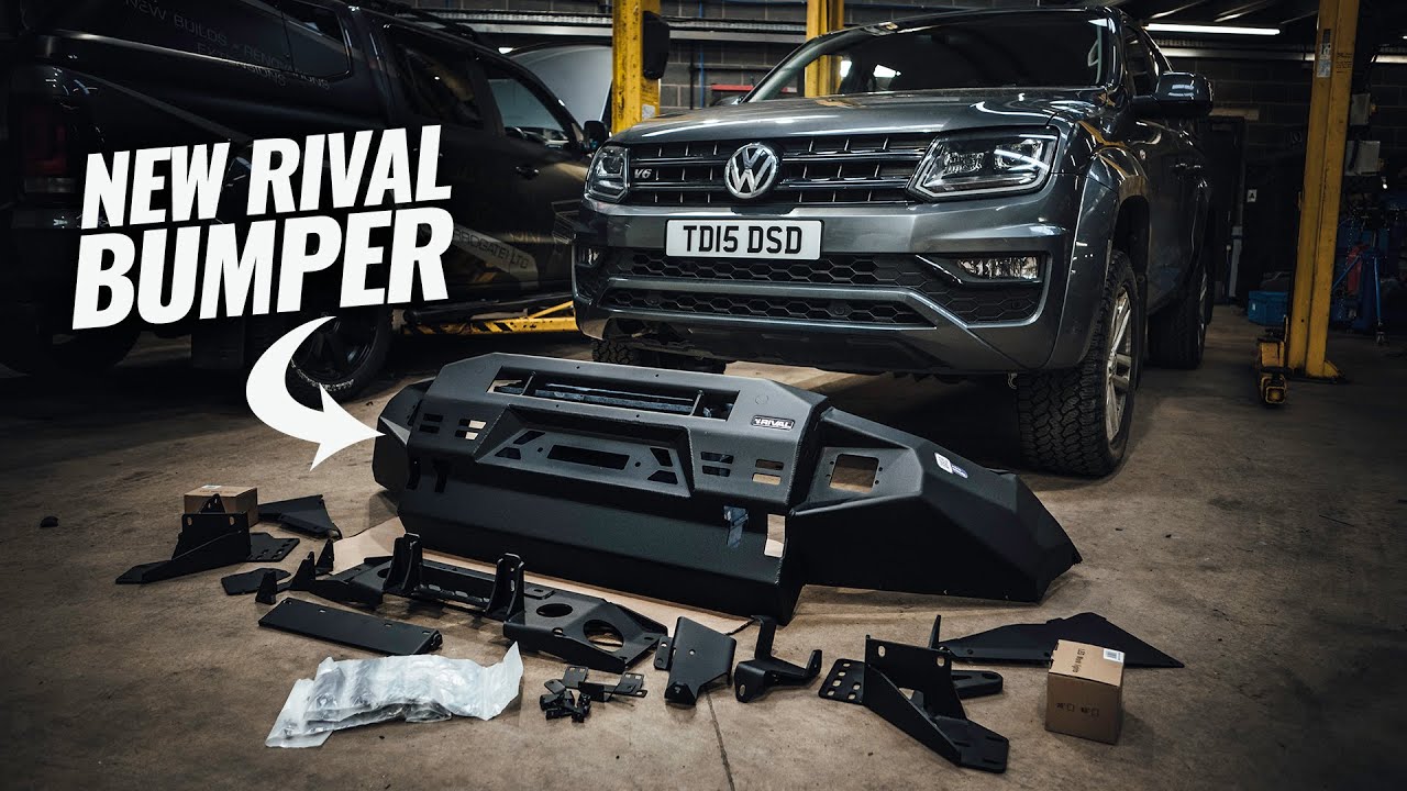 THIS BUMPER MEANS BUSINESS! VW Amarok RIVAL Bumper Install!