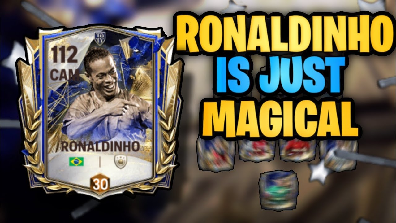 Роналдиньо 107 — это просто волшебно! | FC MOBILE