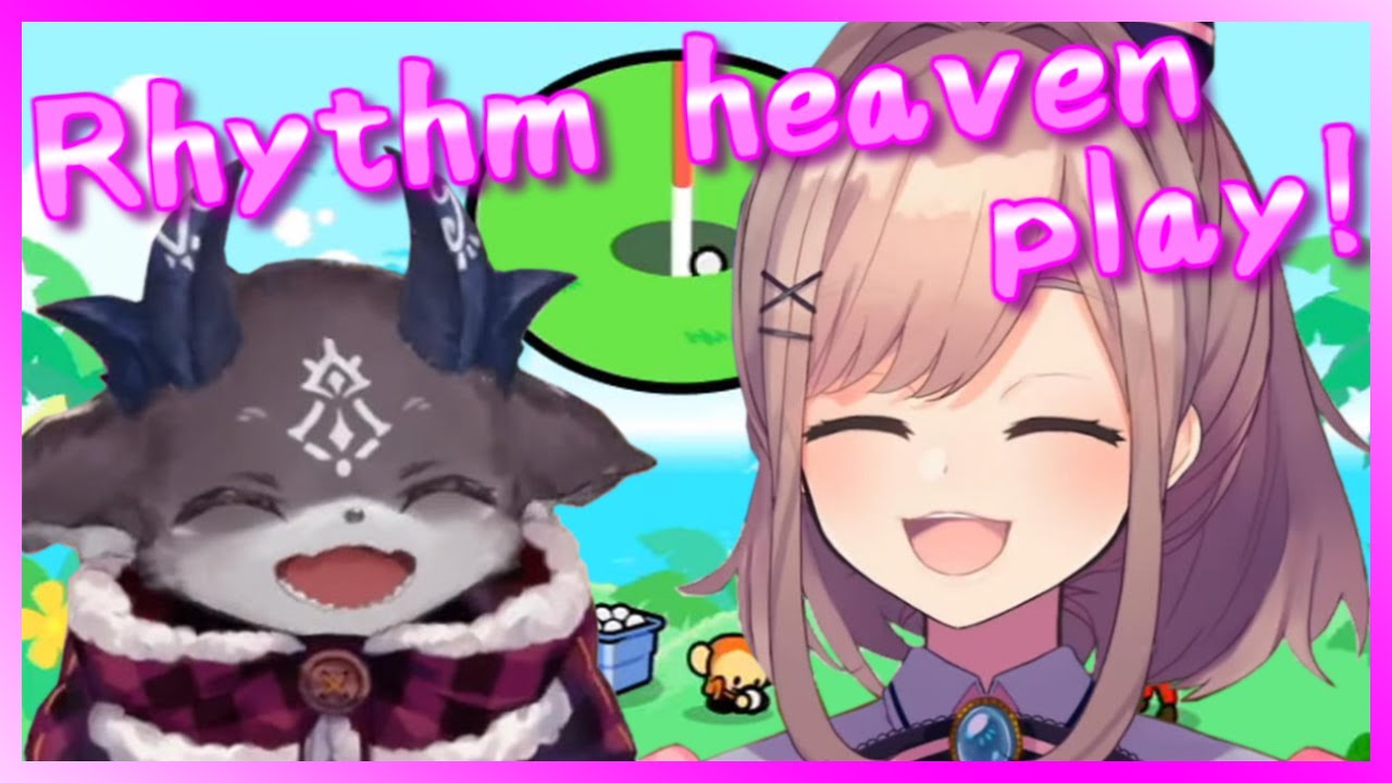 [Vtuber/Nijisanji] Suzuhara Lulu & Debi debi Debiru play the Rhythm heaven [Eng Sub]