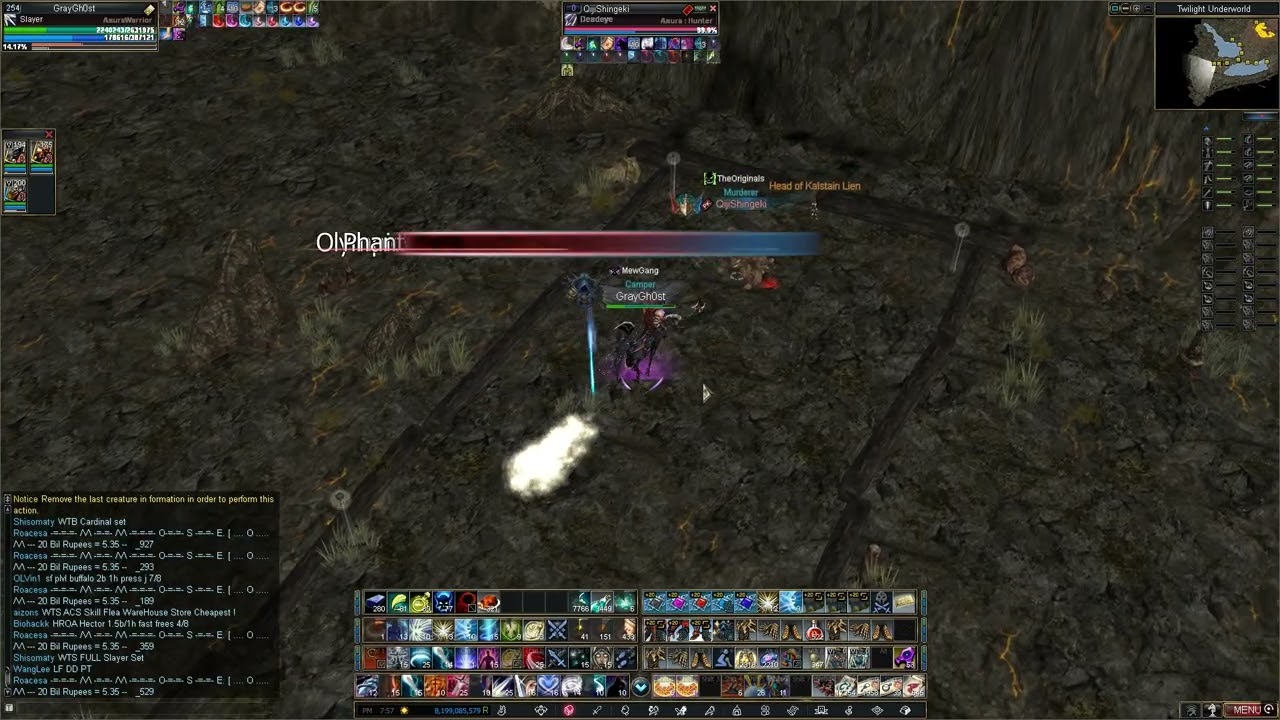 Rappelz Slayer 1v1 PvP Another Originals DE Down (QijiShingeki)