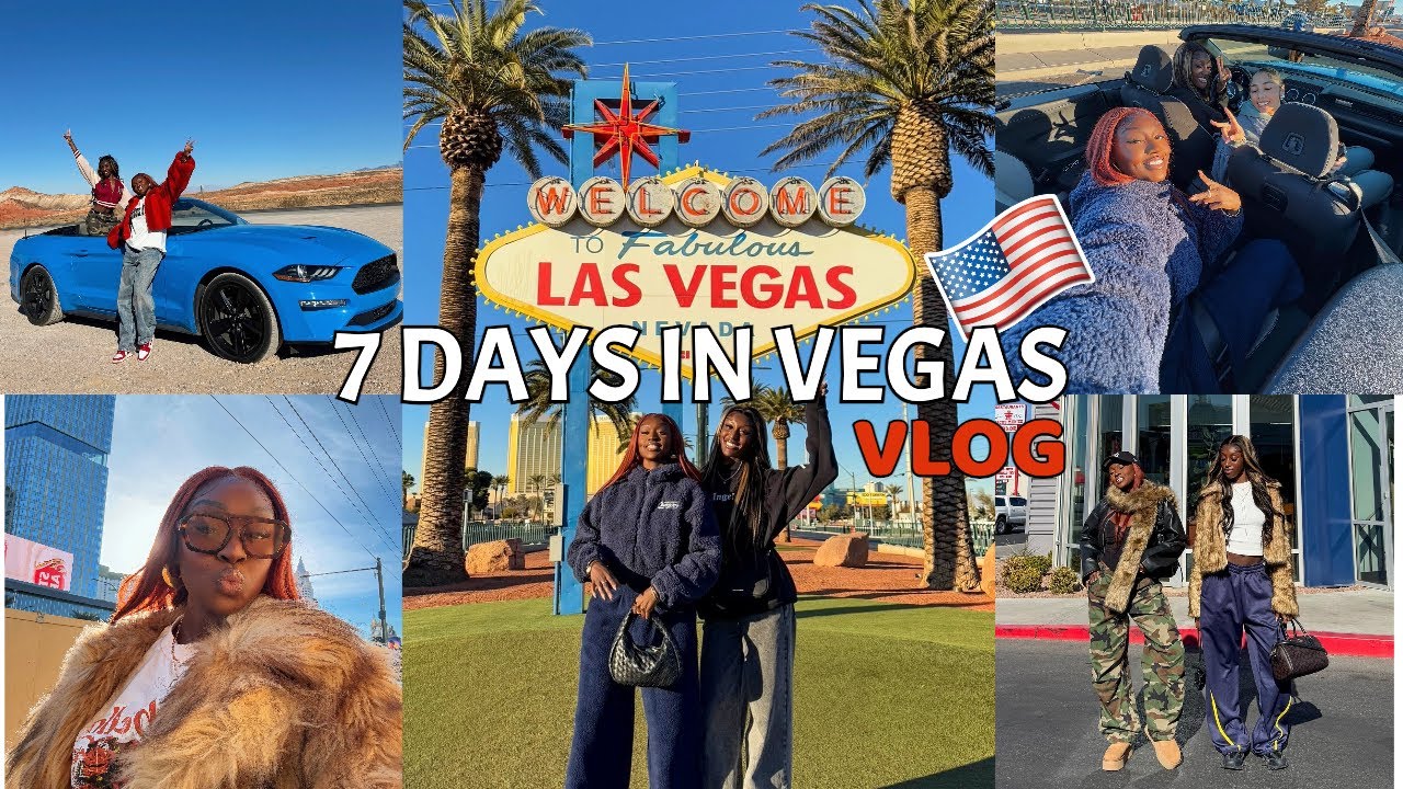 EVERYTHING YOU NEED TO KNOW & DO IN LAS VEGAS - FULL ITINERARY | TRAVEL VLOG