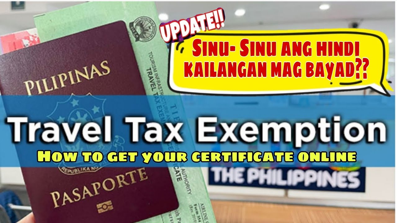 How to get Travel Tax Exemption Certificate  & Who are exempted for Paying travel Tax 