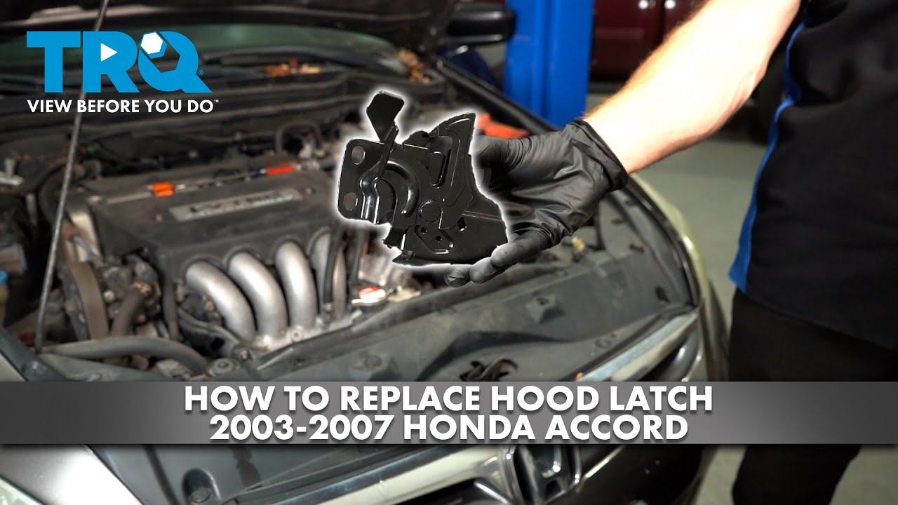 How to Replace Hood Latch 2003-2007 Honda Accord