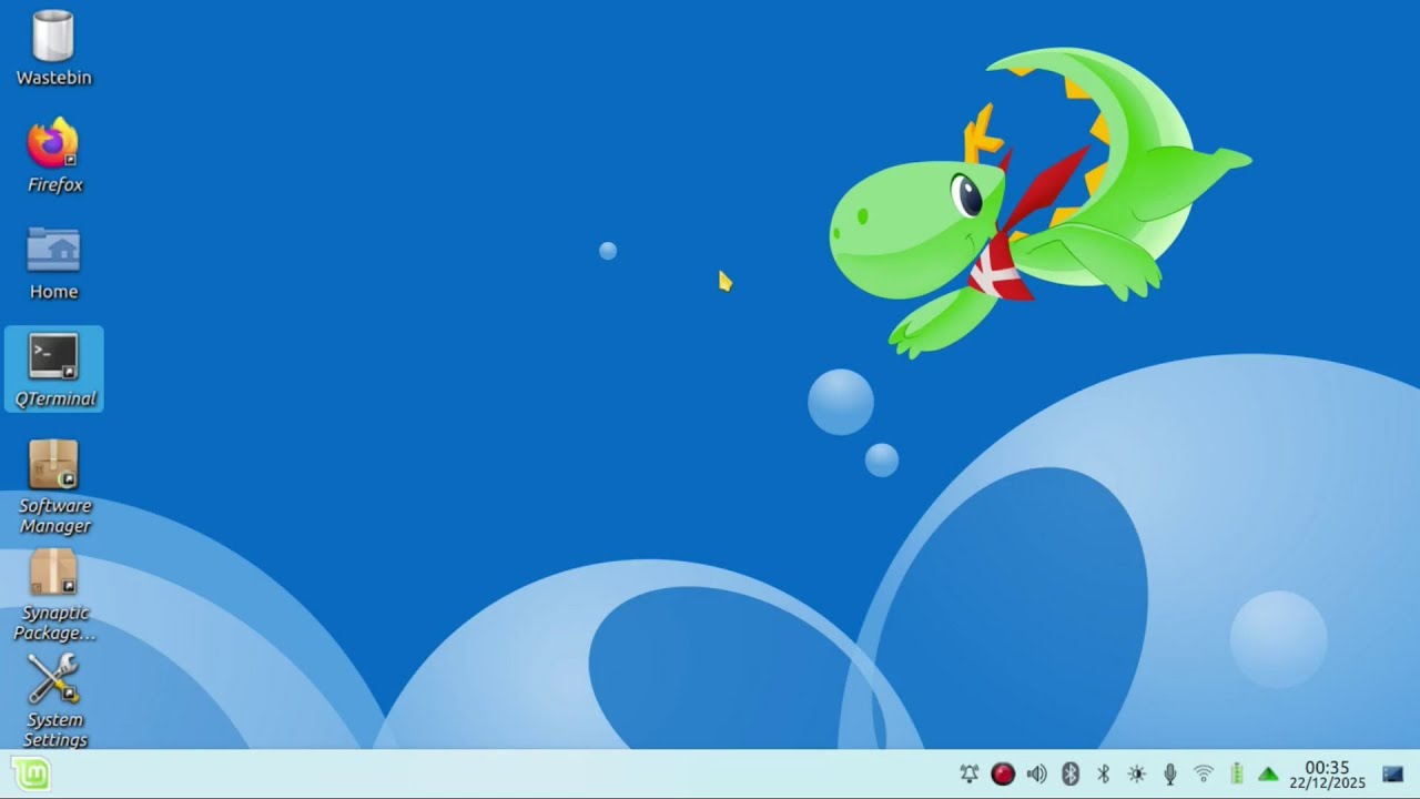 Debian 13 Trixie с KDE 6.3.