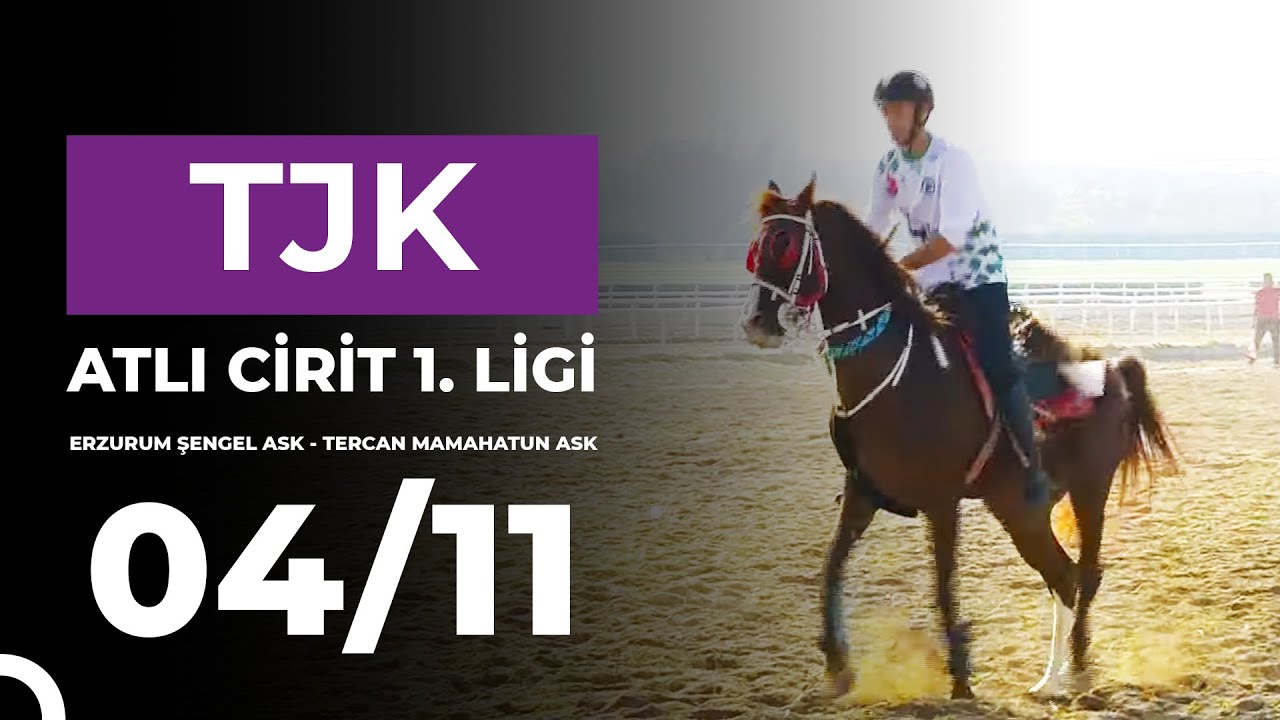 Atlı Cirit 1. Ligi Erzurum Şengel ASK - Tercan Mamahatun ASK 1. Yarı (04/11/2023)