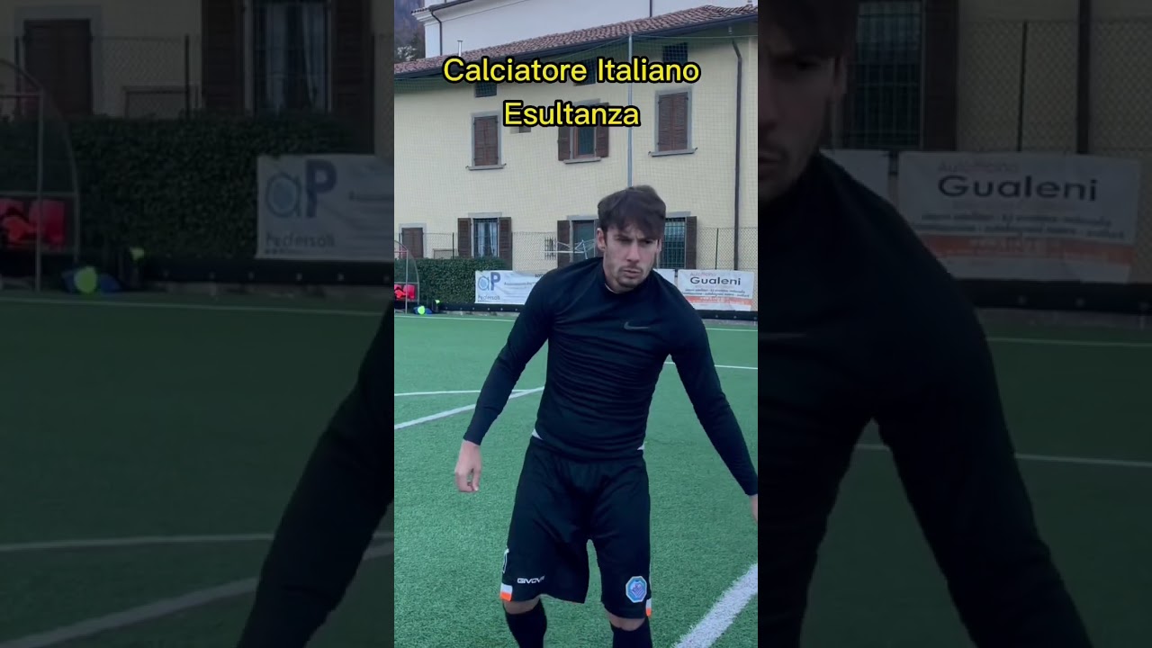 Calciatore Italiano e Calciatore Brasiliano 😂 #calcio #calciatori #brasiliano