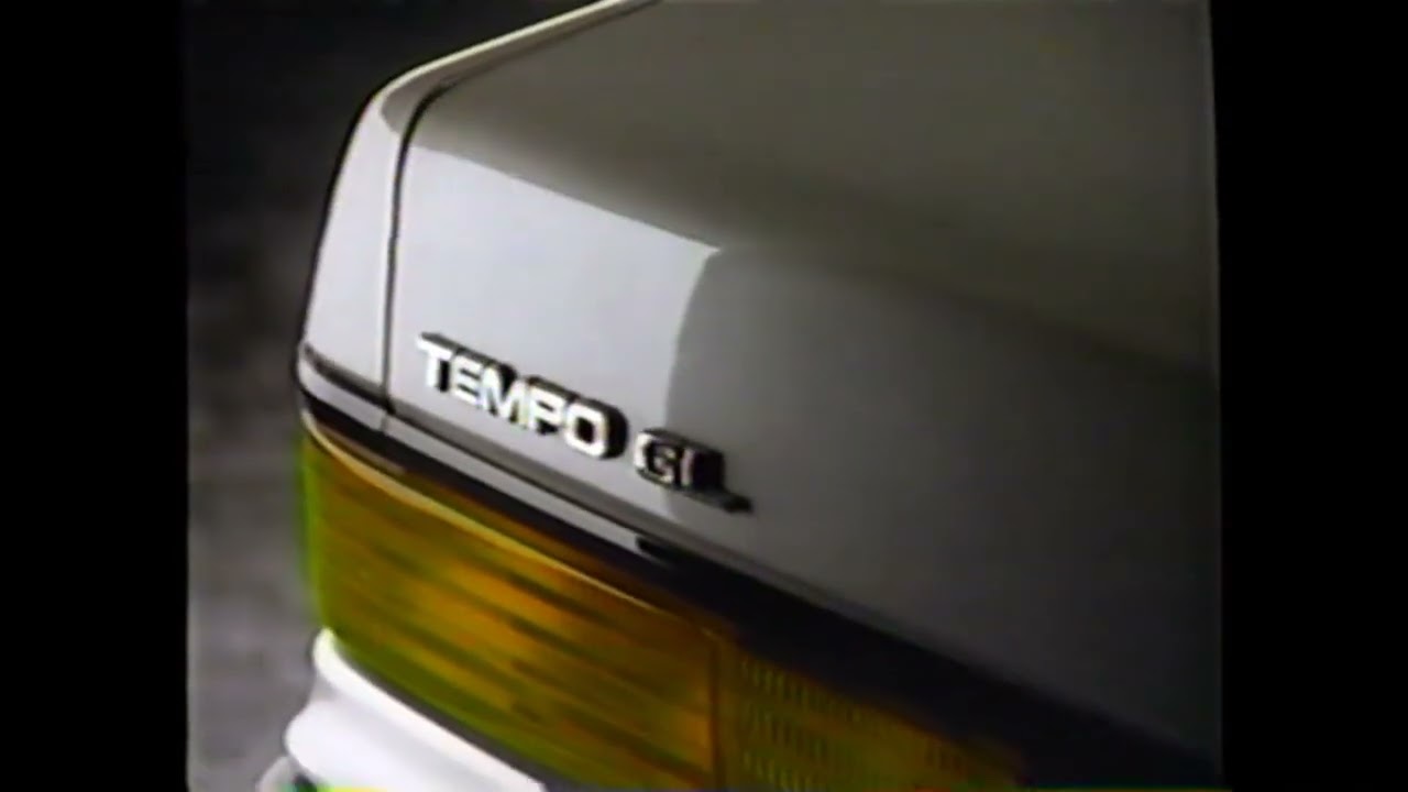 Ford Tempo Commercial 1989