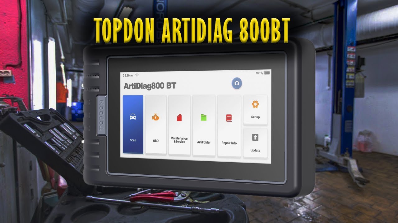 Topdon Artidiag800 bt - сканер для автоподбора