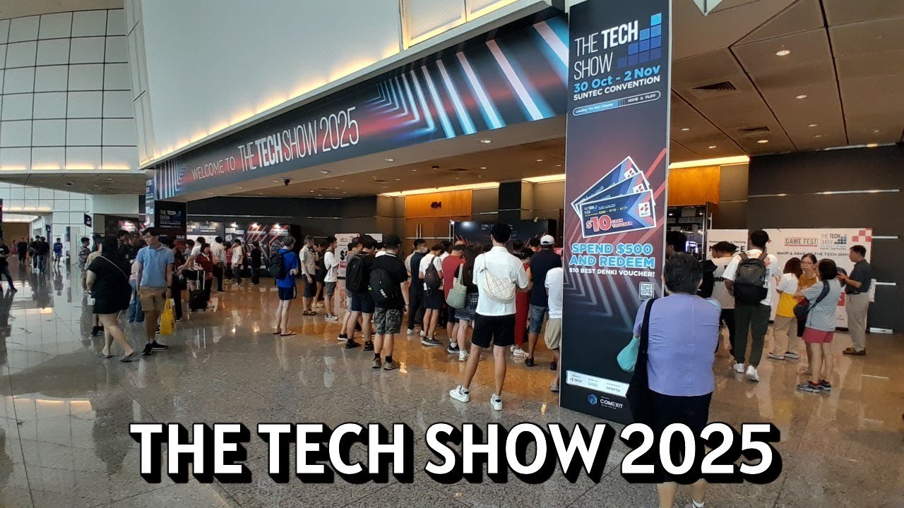 THE TECH SHOW - 🎮💻 Work & Play  Hottest Gadgets , Computers in Singapore