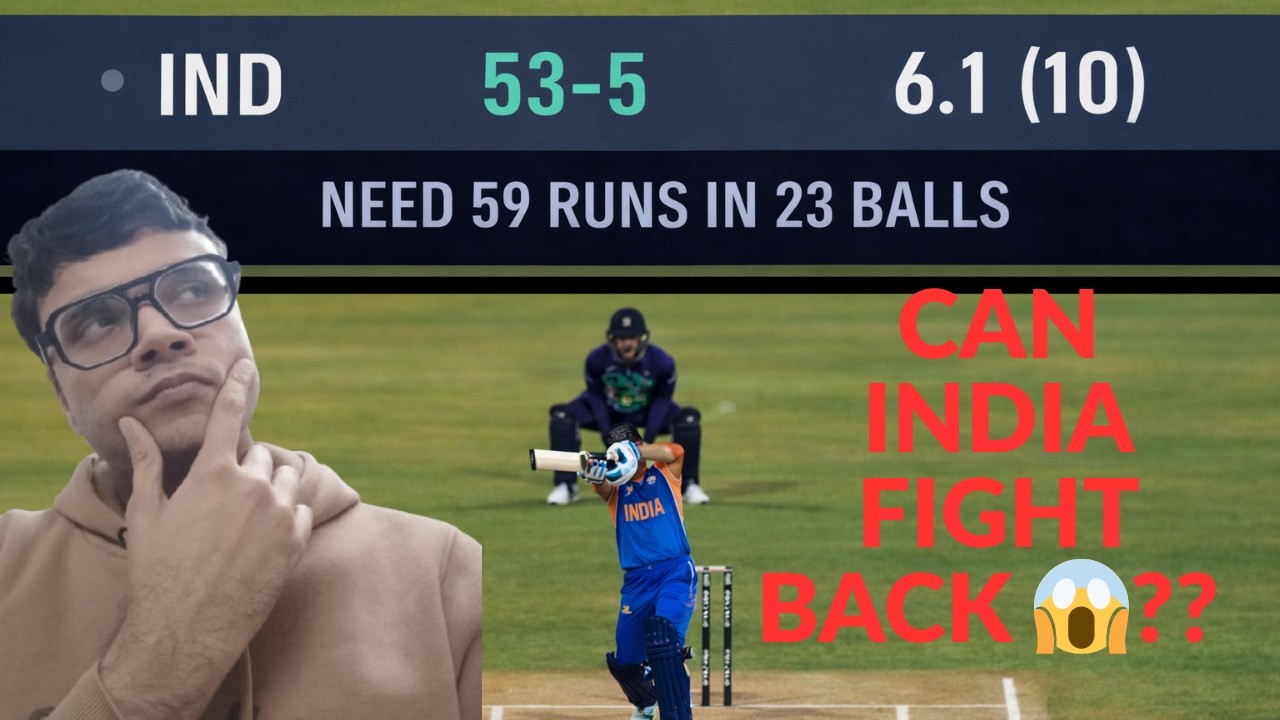 India Vs Srilanka T10 match (#6) | IMPOSSIBLE 😱? Can India win?? #rc24