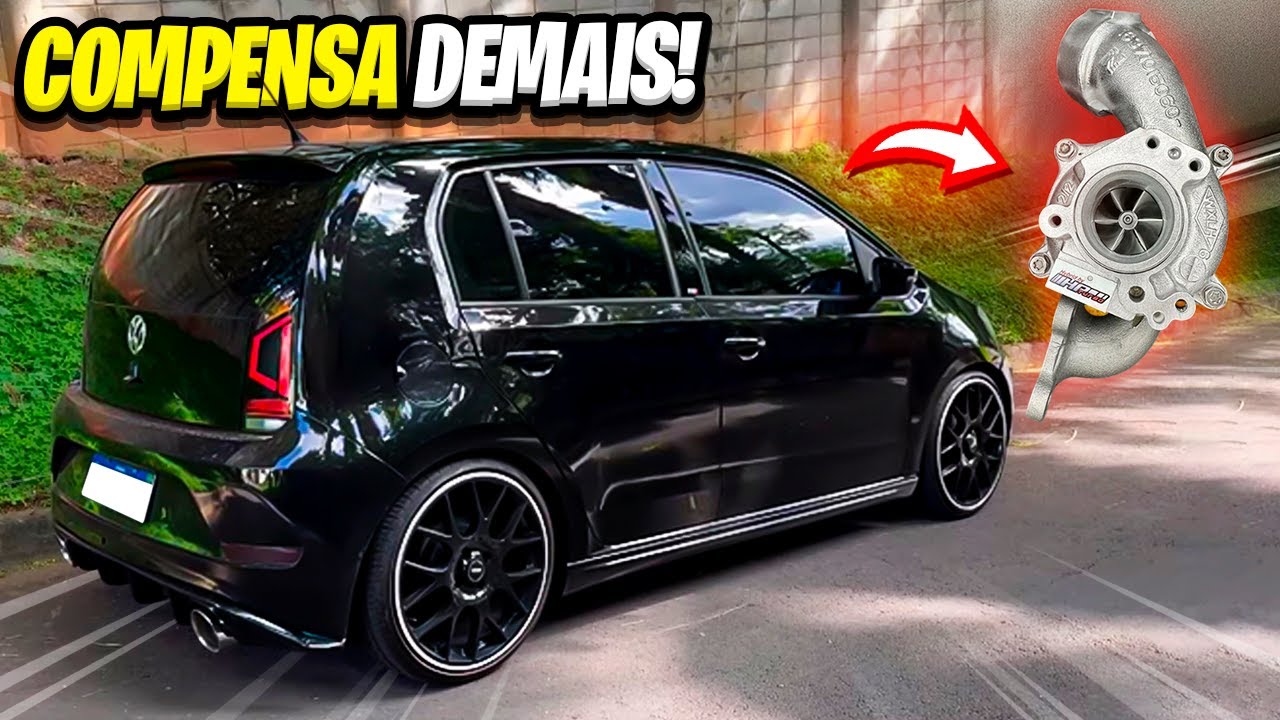 TROCANDO A TURBINA DO VW UP TSI PRA GANHAR MAIS POTÊNCIA