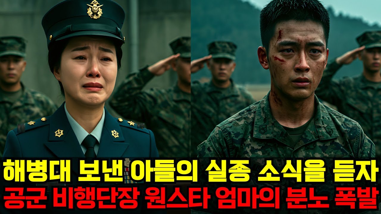 해병대 보낸 아들 실종 소식들은 원스타 엄마 부대를 개박살 내버리는데