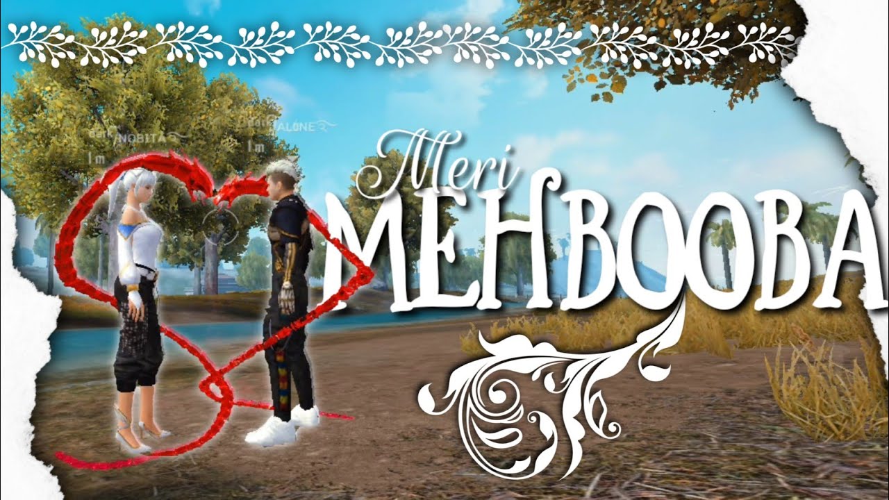Meri Mehbooba 🥀🥰 || Free Fire love song status || Free fire romantic whatsapp status || SHIZU GAMER