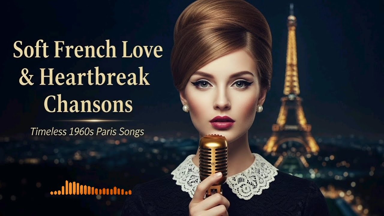 Soft French Love & Heartbreak Chansons 🌙 Timeless 1960s Paris Songs for Quiet Souls