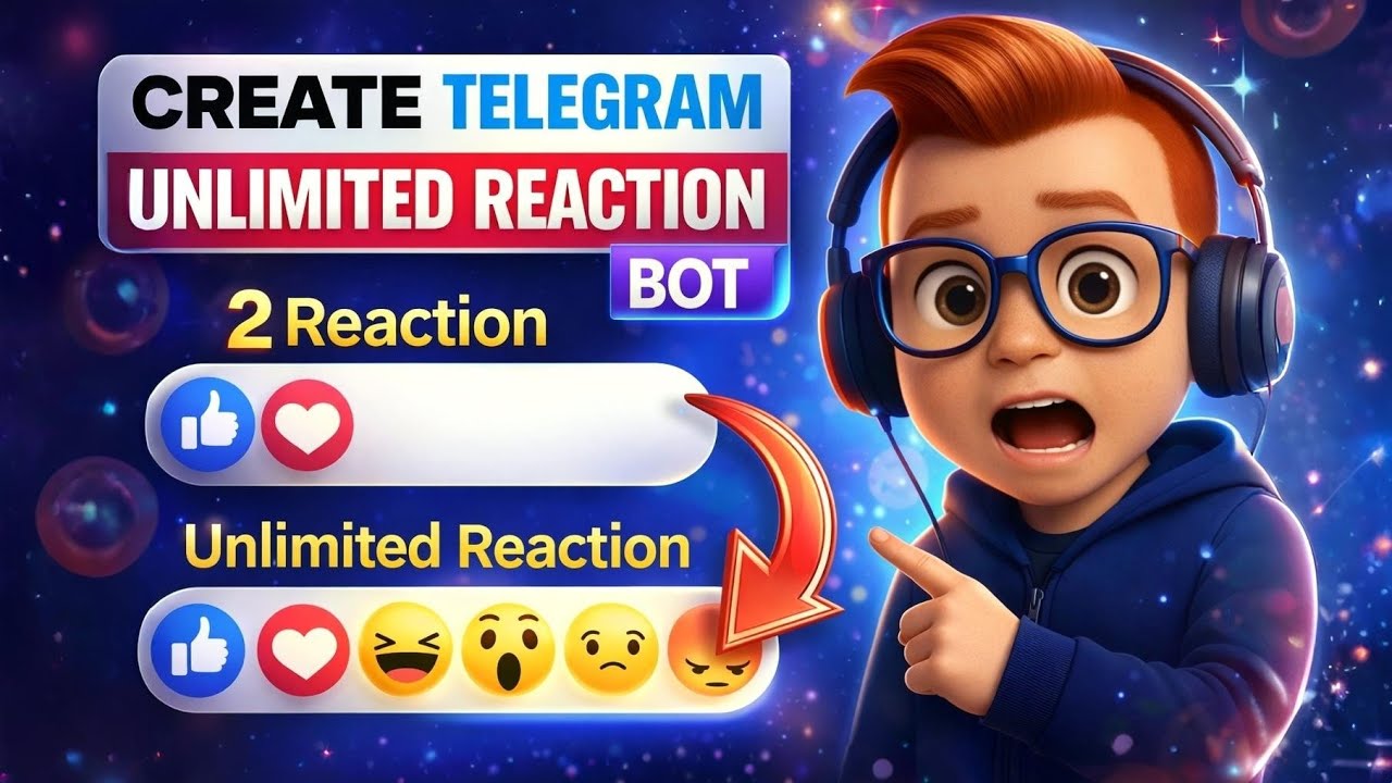 😱 Create This Telegram Bot For Free & Get Unlimited Reaction || 1 Bot = Unlimited Reaction