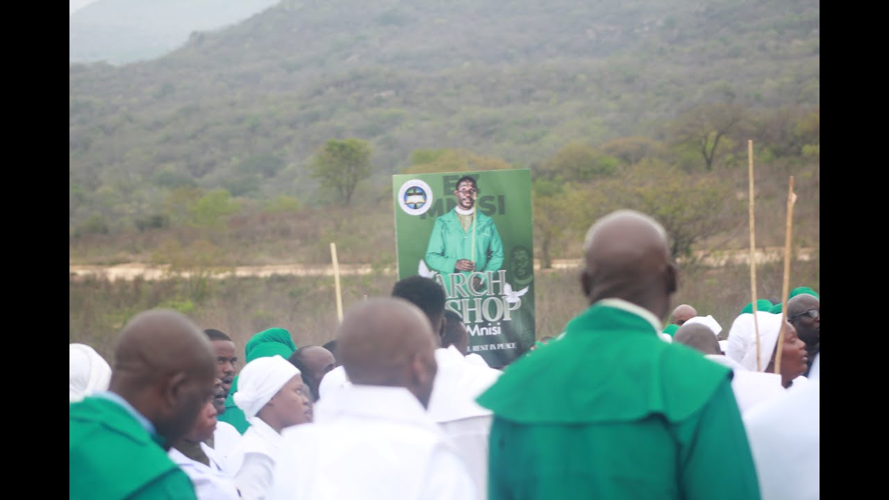 ANOINTED IN LIVING CHRIST - The Morning service of our late Arch Bishop E Z MNISI