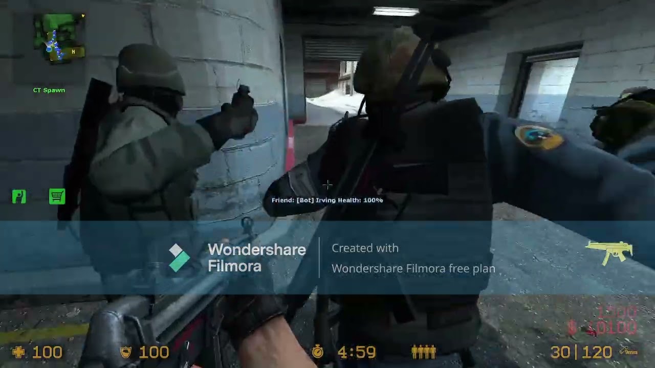 Counter Strike: Source Bot play (READ DESC)