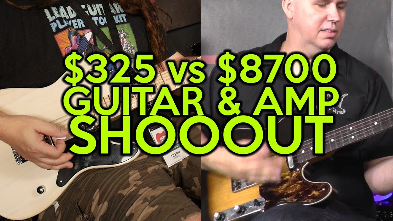 $325 vs $8700 Guitar & Amp TONE SHOOTOUT (Tel-e style)