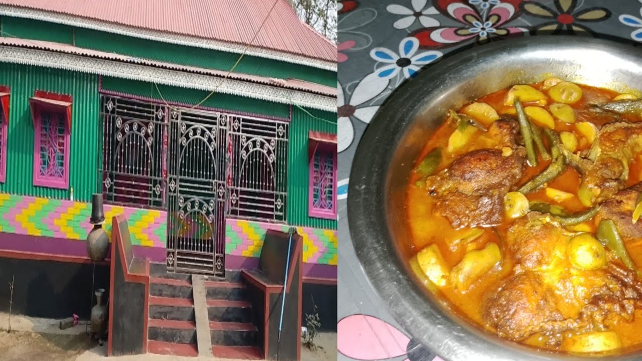 🌸🌸শখের ঘরের জন্য শখের দুইটা জিনিস বানালাম। আর সাথে রান্না করলাম সিম, আলু দিয়ে মাছ।🌼