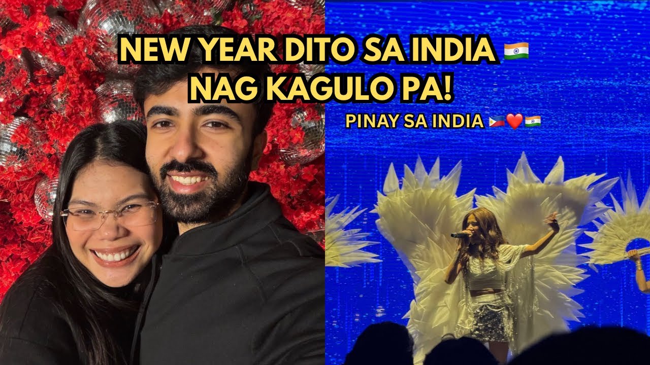 NAGKAGULO PA! New Year Celebration namin dito sa India | Pinay sa India 🇮🇳❤️🇵🇭