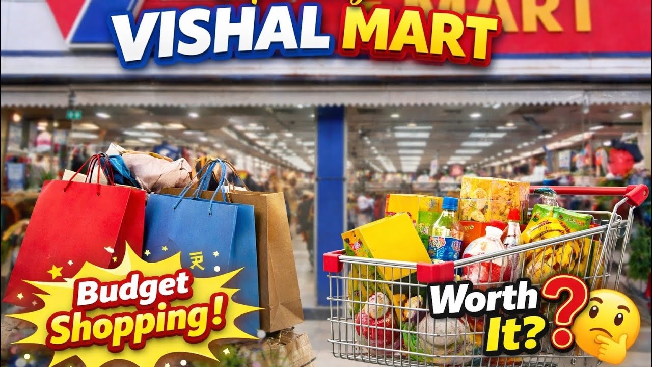 I Didn’t Expect This in Vishal Mart | Middle Class Shopping Heaven or Trap? Vishal Mart Full Review