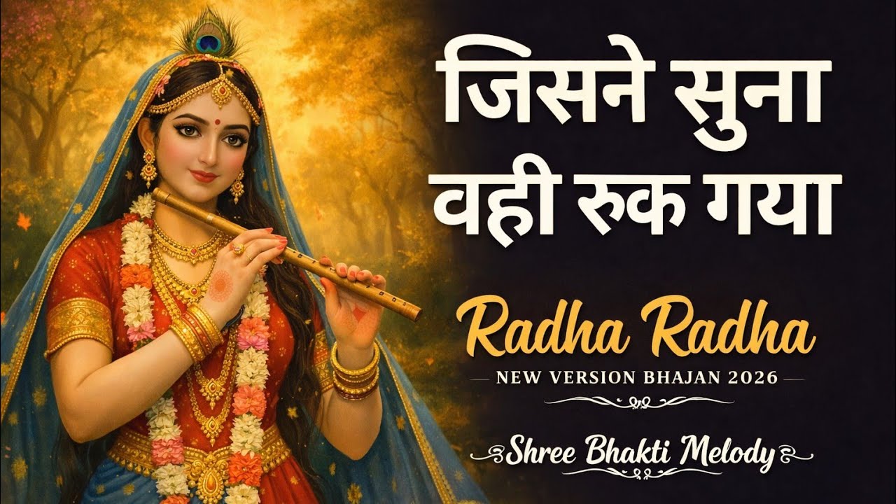🌼 Soulful Radha Krishna Morning Bhajans 2026 | Divine Nonstop Krishna Bhakti Songs | Peacful Bhajan