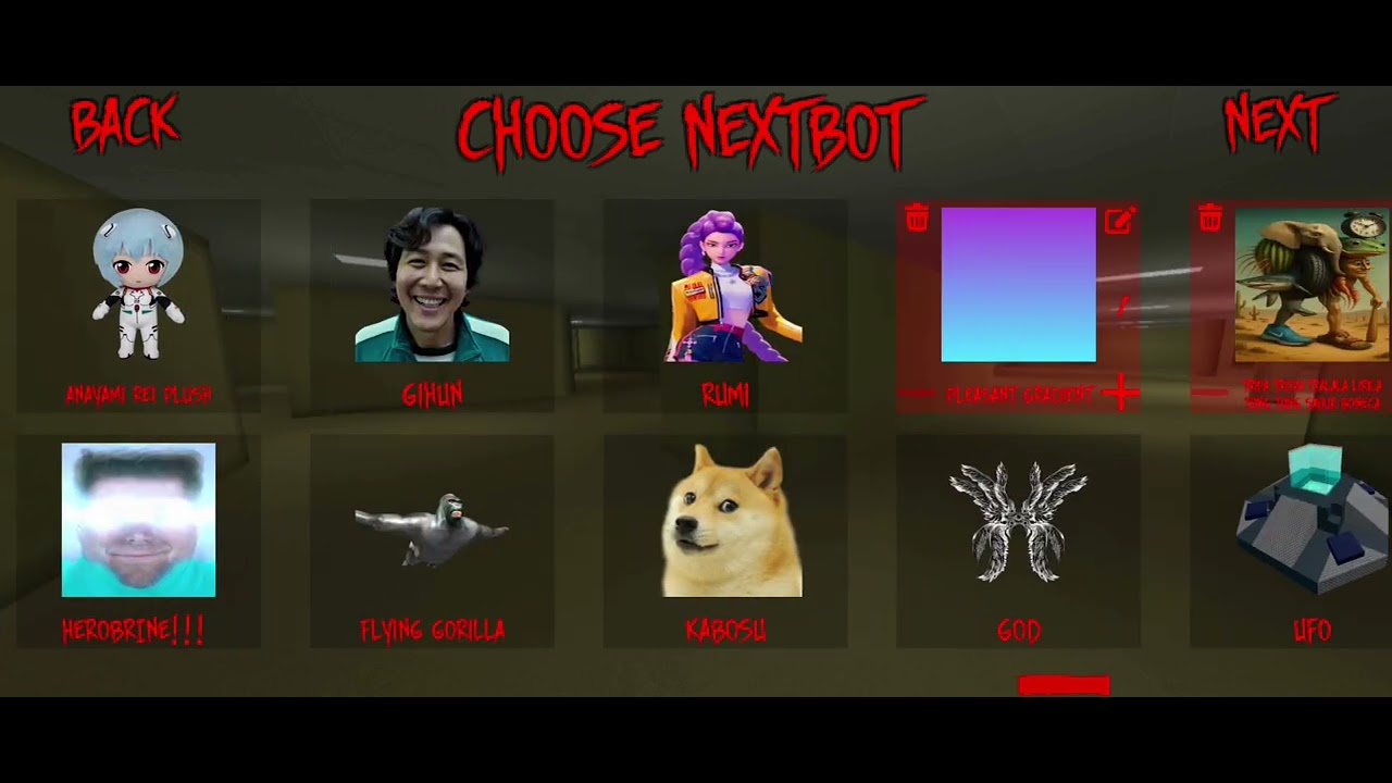 Nextbot chasing gameplay :D