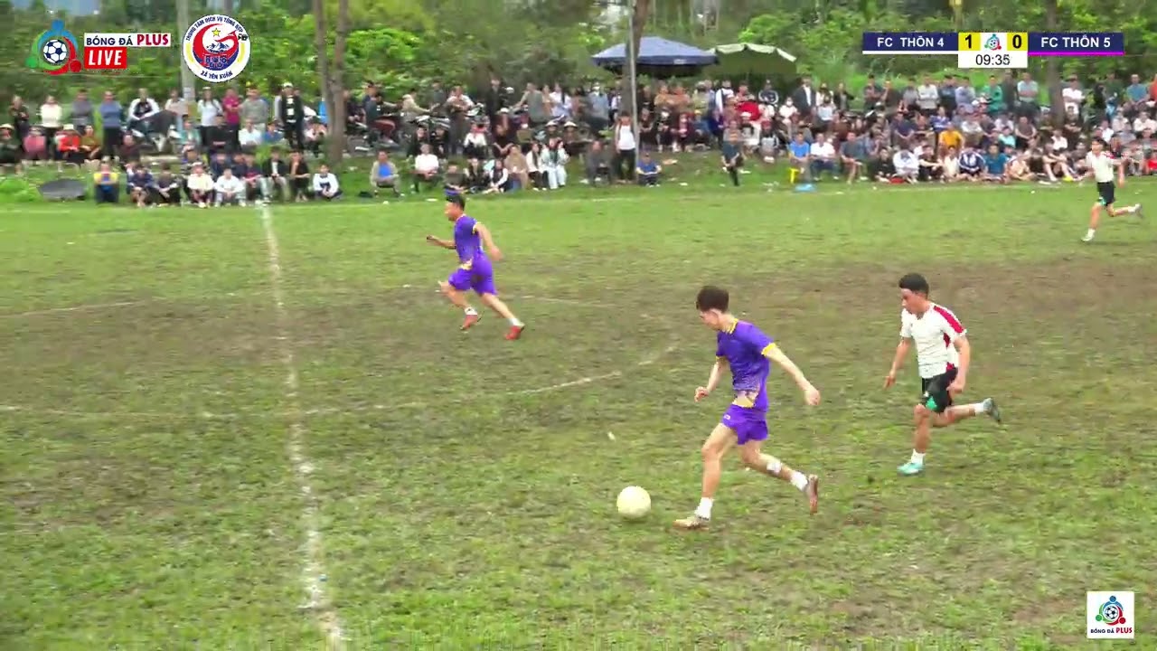 Bán Kết 2: FC Thôn 4 - FC Thôn 5 🏆 Giải bóng đá Thanh niên Yên Bình chào xuân Bính Ngọ 2026