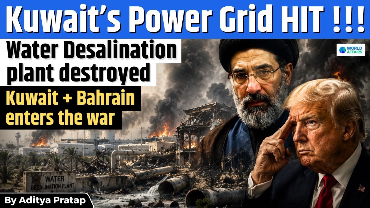 Iran Strikes Kuwait Power Plant | Gulf War Escalates, Energy Infrastructure Under Attack