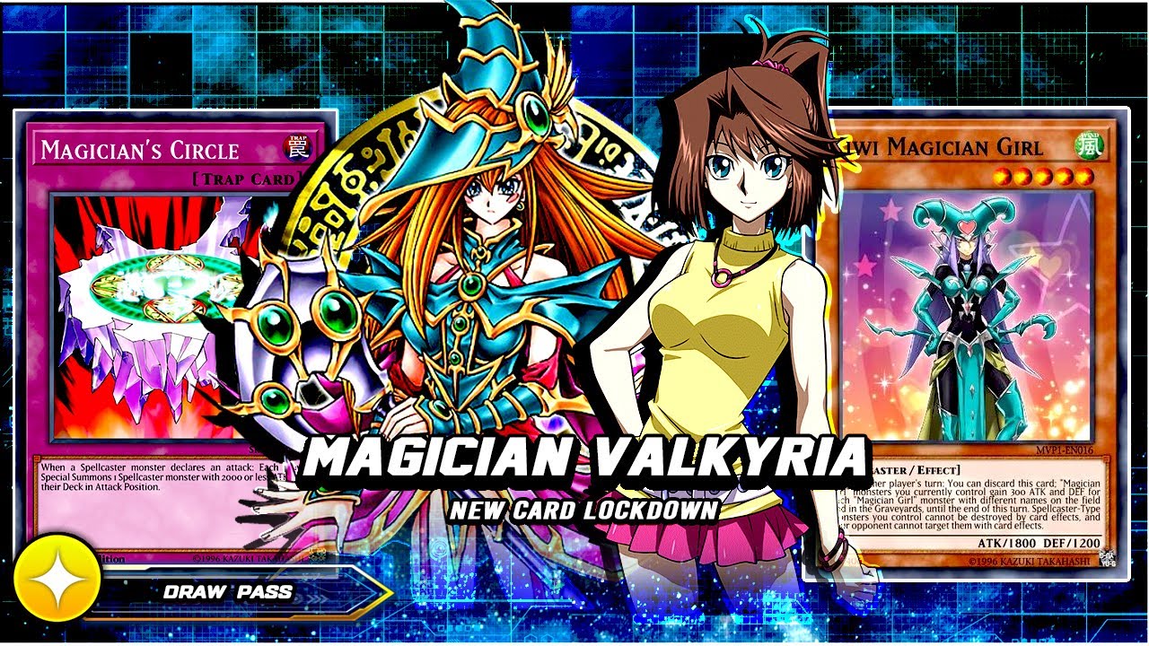 [NEW COMBO] MAGICIAN VALKYRIA LOCKDOWN FT MAGICIAN GIRL [Yu-Gi-Oh! Duel Links]