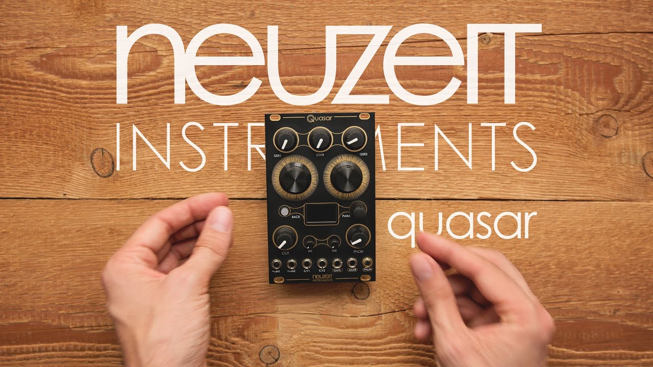 Place Any Sound Anywhere: Neuzeit Instruments Quasar 3D Spatial Binaural Eurorack Mixer (w/ Rample)
