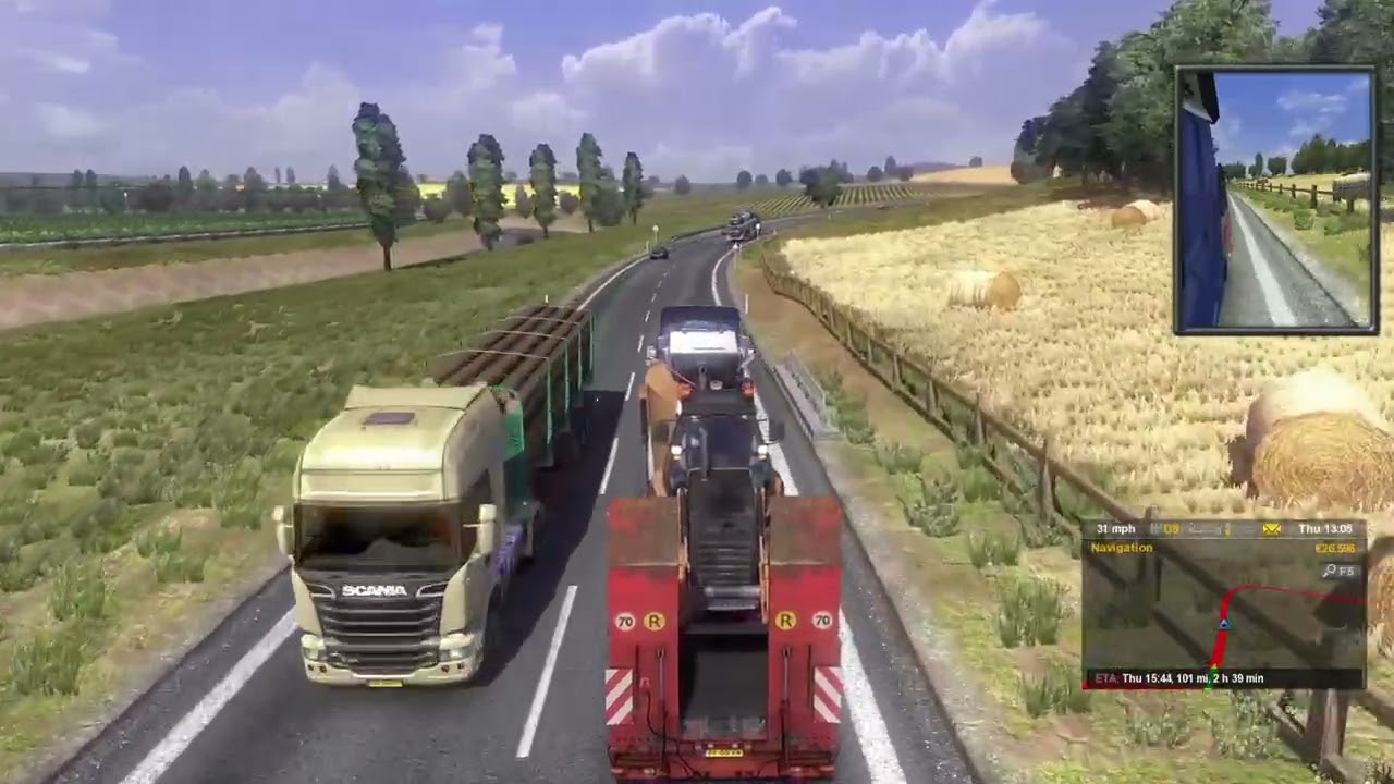 Eruo Truck Simulator 2| Jcb Transport