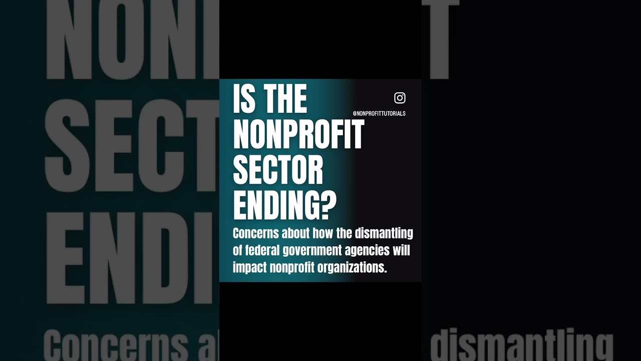 Are grassroots nonprofit organizations impacted by government cuts? #nonprofit #trump