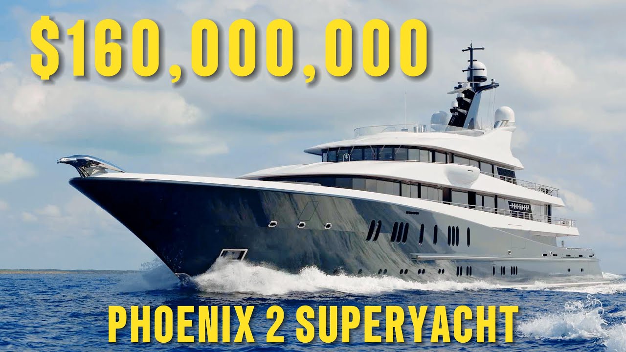 Экскурсия на суперъяхте Phoenix 2 | Плавучий дворец стоимостью 160 миллионов долларов со спиральн...