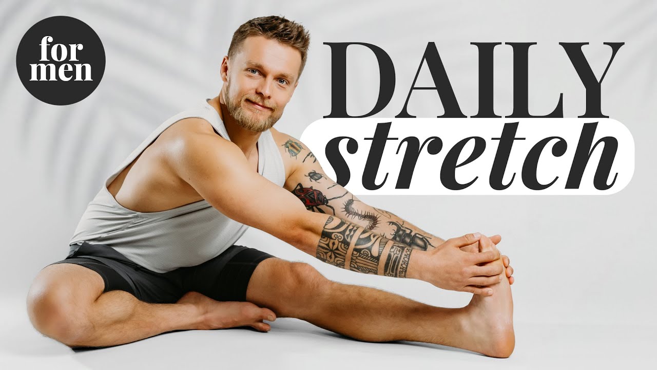 15‑Minute Full Body Stretch After Workout | Relax & Recover at Home | Daily Stretch for Men