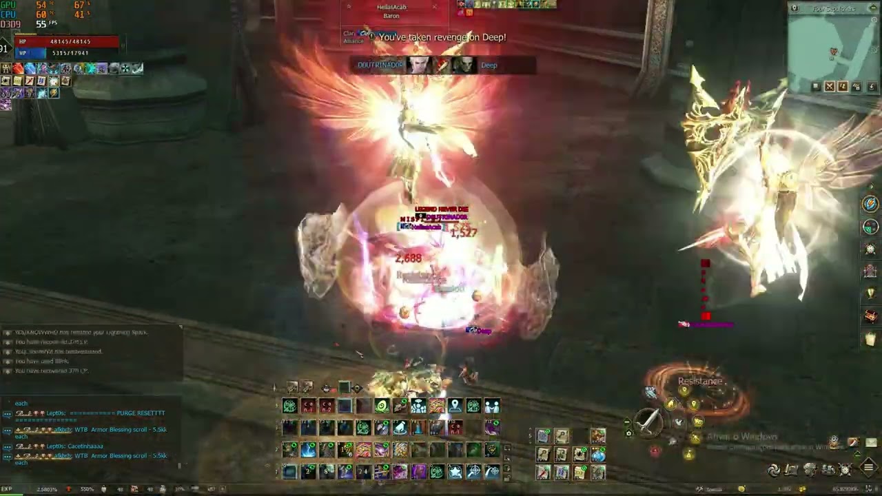 L2 Essence Soul Hound vs Greeks zerg Part.2 Reborn Gludio 1x