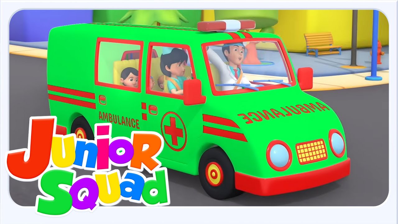 Rodas Na Ambulância + 3D Rimas De Berçário e Canções De Bebê