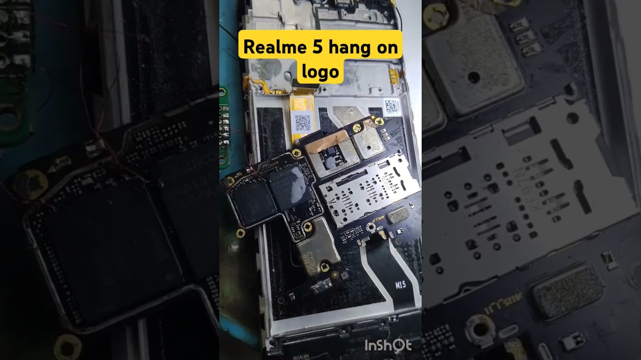 #smartphone realme 5 hang on logo#smartphone