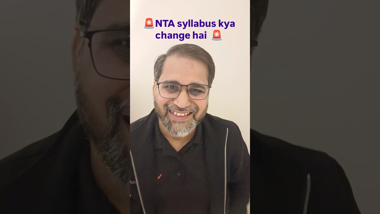 Syllabus change for NEET ??? - By Tarun Sir #shorts #neet2026