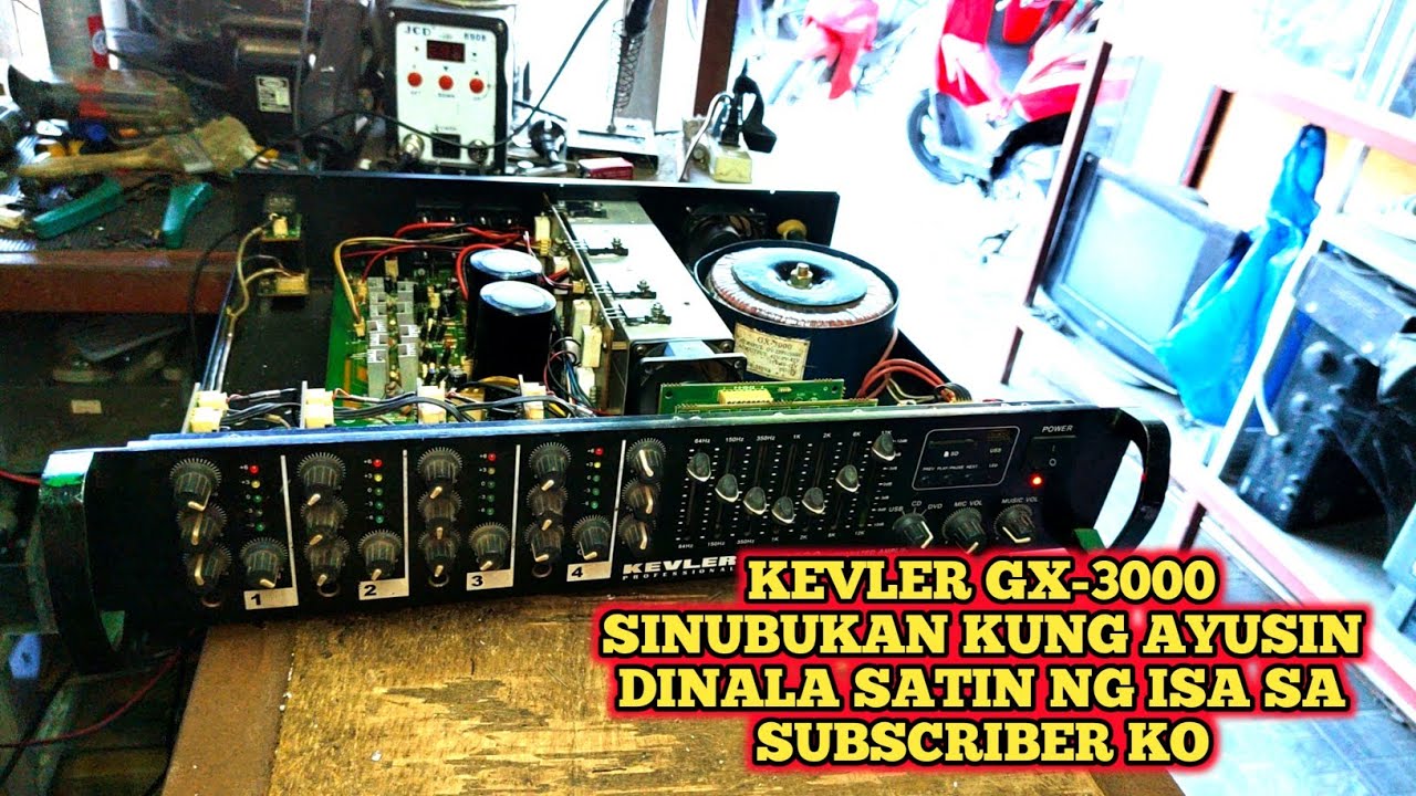 Dinayo ako para mag paayus satin ng amplifier