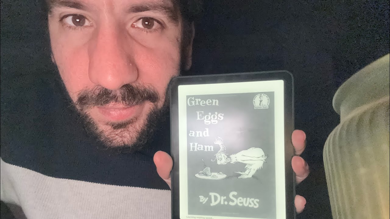ASMR Fairytale Reading Dr Seuss (Green Eggs And Ham)