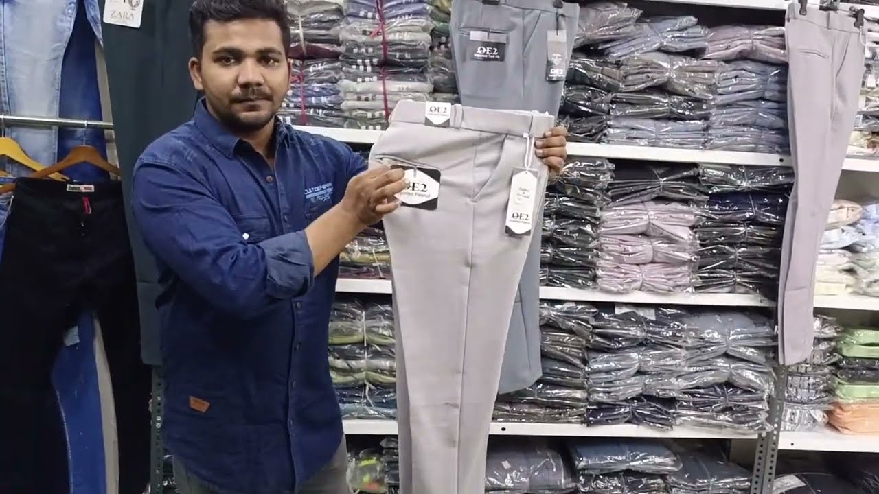 Rs,260/ imported Twill Burberry popcorn Armani pant wholesaler Pune biggest wholesale #viralvideo