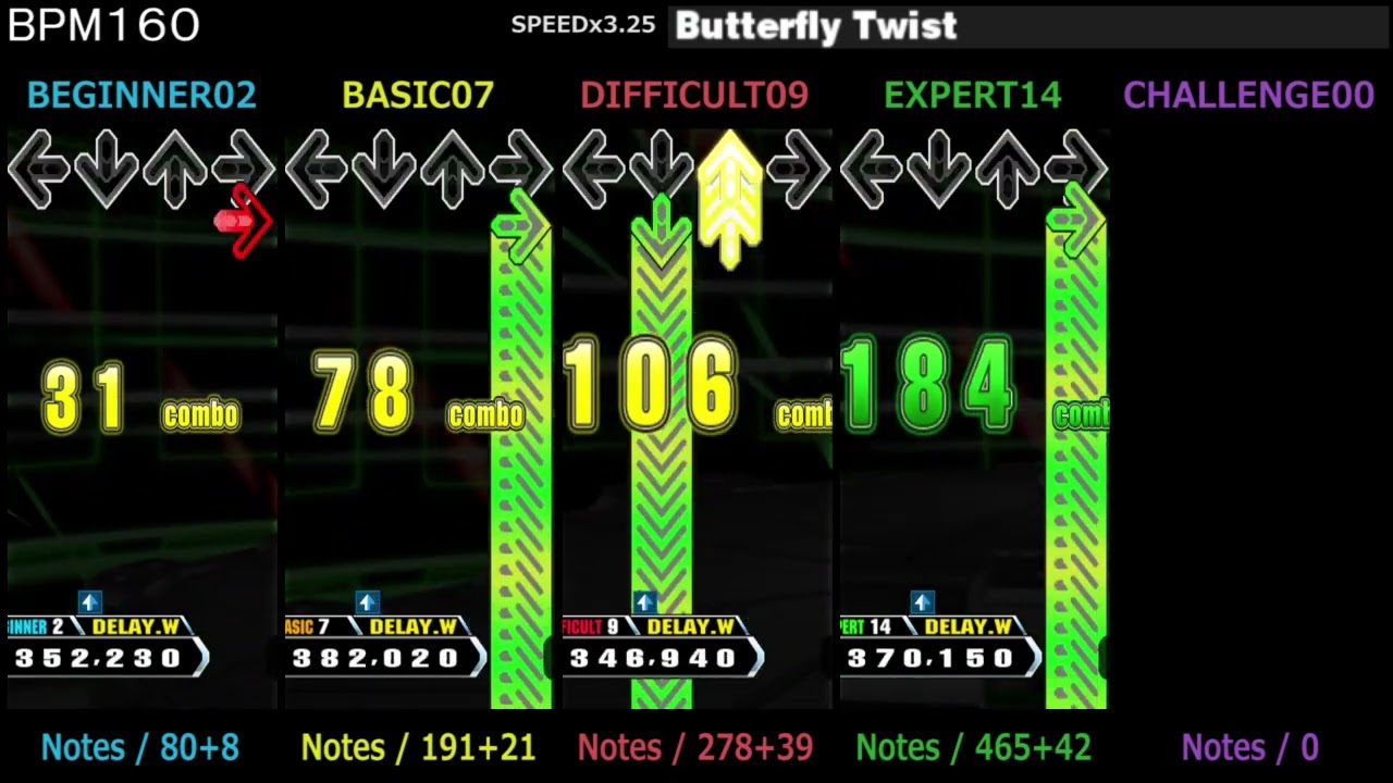 DDR / Butterfly Twist - SINGLE