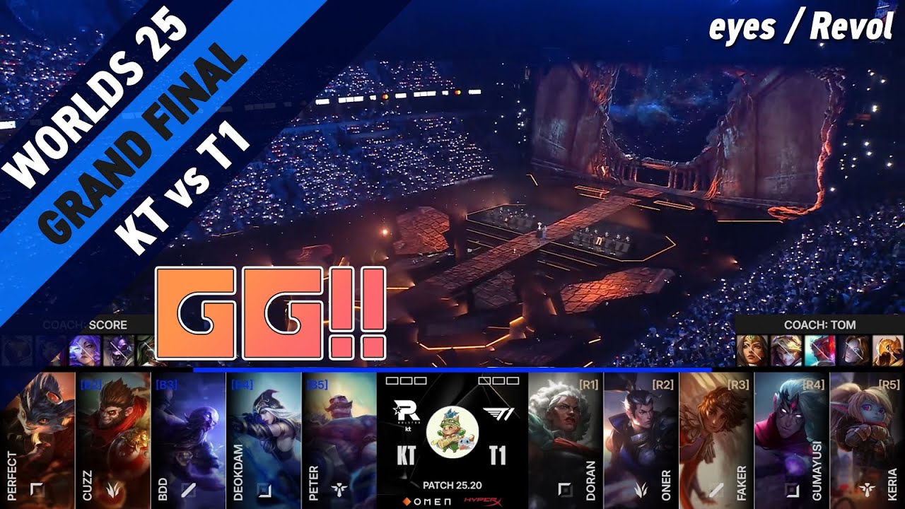 [GG!!]KT vs T1 決勝戦ハイライト | Worlds 2025 FINALS | Bo5 | Meanwhile in Japan Highlights