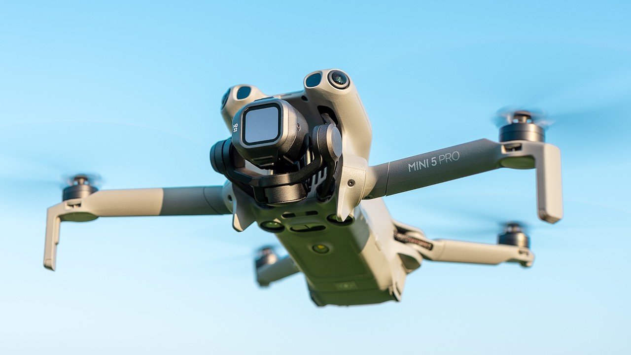 DJI Mini 5 Pro eerste vlucht (SCHITTERENDE BEELDEN!)