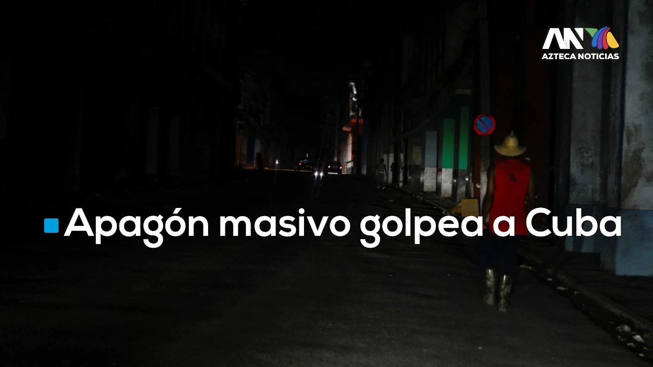 Cuba vive apagones masivos mientras crece la crisis bajo el gobierno